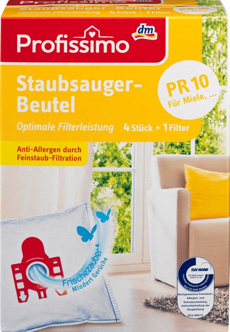 Profissimo Staubsaugerbeutel PR10 4 St dauerhaft günstig online kaufen