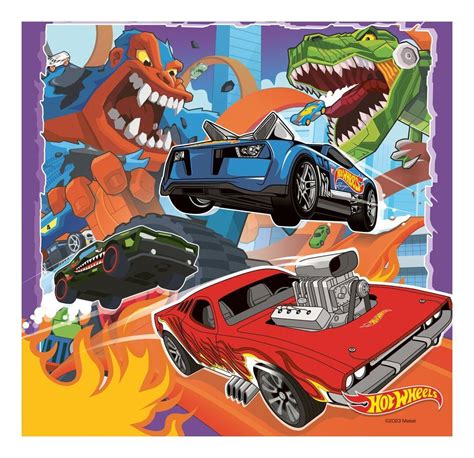 Hot Wheels 3 X 49 Piece Jigsaw Puzzles Top Pick Toys Online Toys Retford