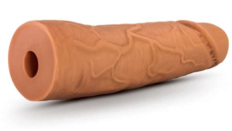 Blush Lock On Dynamite Dildo W Suction Cup Adapter Mocha