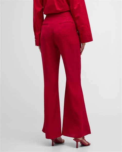 By Malene Birger Amores Flare Pants Neiman Marcus