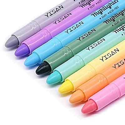 Buy Yisan No Bleed Gel Highlighter Bible Highlighters Crayon Marker