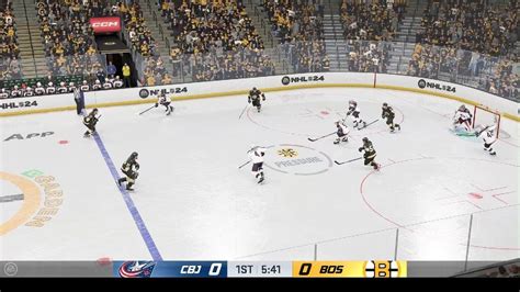 Nhl Columbus Blue Jackets Vs Boston Bruins Gameplay Ps Youtube