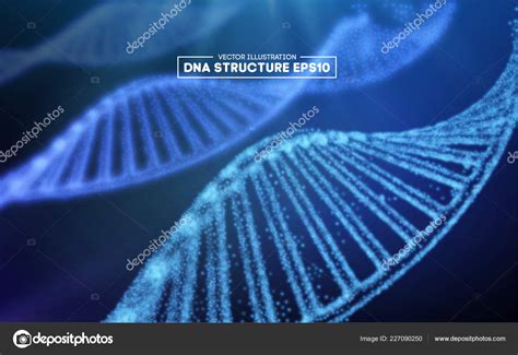 Genoma dna vector ilustración Estructura de ADN EPS 10 Concepto de