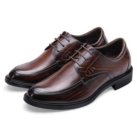 Chaussures R Haussantes Chaussure Homme Talon Derbies Cuir Patin