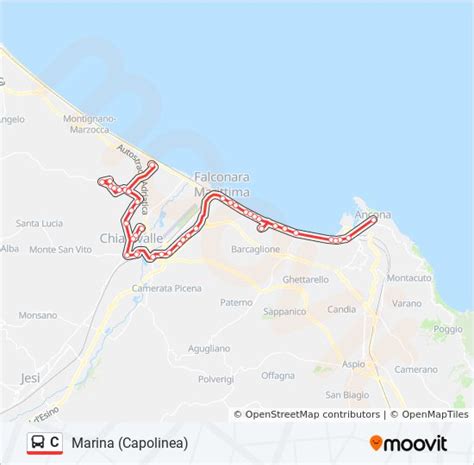 Linea C Orari Fermate E Mappe Marina Capolinea Aggiornato