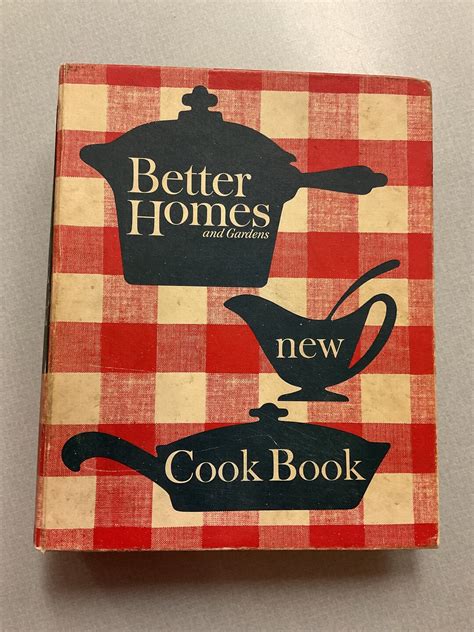 Vtg Better Homes And Gardens New Cookbook 1965 Etsy