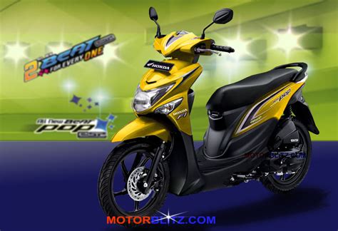 Warna Honda Beat Pop Esp 2015 Warna Orange Pink Ungu Merah Kuning