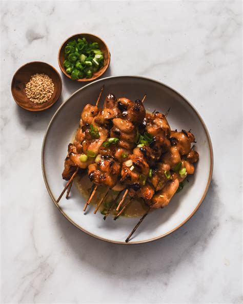 Air Fryer Miso Chicken Skewers With Maple Syrup The Subversive Table