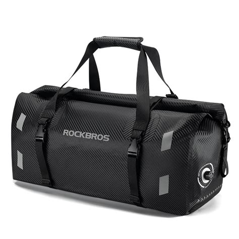 Rockbros Motorcycle Rear Tail Bag Saddle Bag Luggage Storage Pannier W