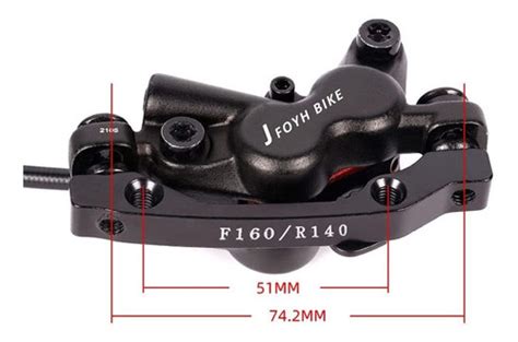 Jfoyh Piston Hydraulic Disc Brake Set For Mountain Bike Cuotas