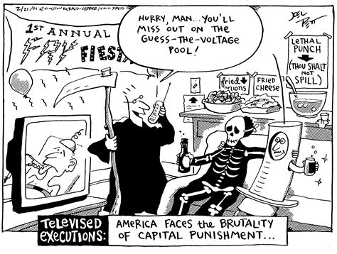 Cruel And Unusual Punishment Political Cartoon