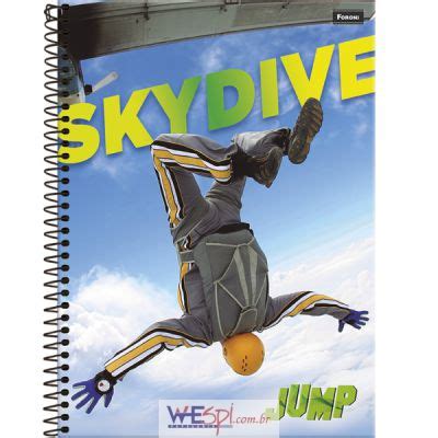 Wespi Atacado Caderno X Capa Dura Jump Folhas Un Pct C