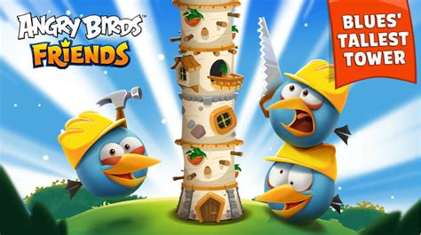 Introducing Blues’ Tallest Tower! | Angry Birds