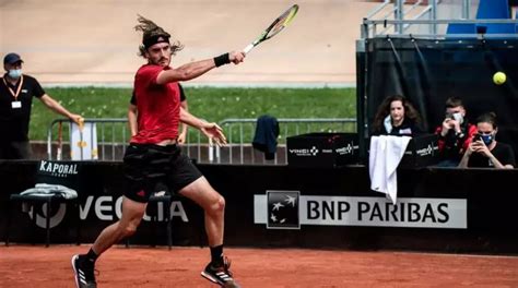 ATP Lyon Stefanos Tsitsipas besiegt Lorenzo Musetti und rückt ins