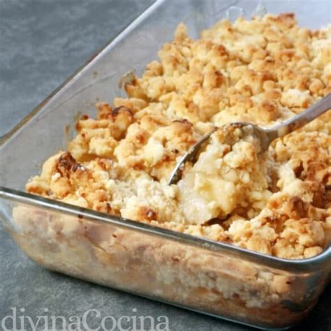 Crumble De Manzana Receta De Divina Cocina