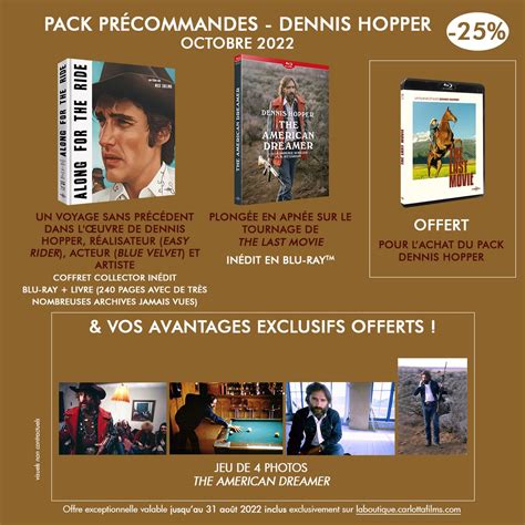 Carlottafilms On Twitter Le Pack Dennis Hopper Avec Le Coffret