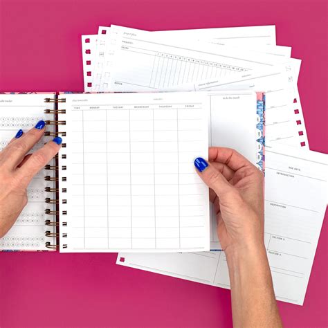 Snap In Planner Inserts | Customize Your Laurel Denise Layout | laurel