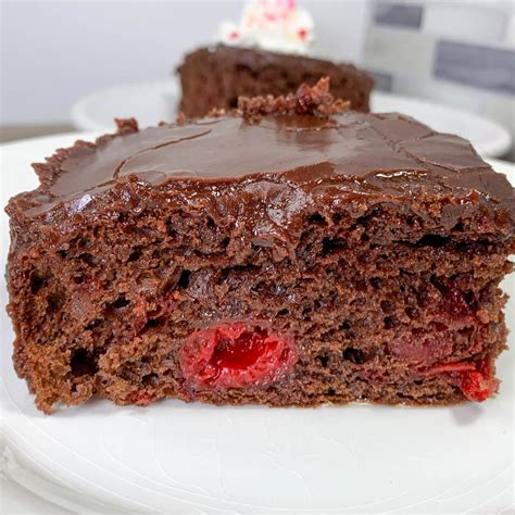 Cherry Chocolate Cake Hot Rod S Recipes