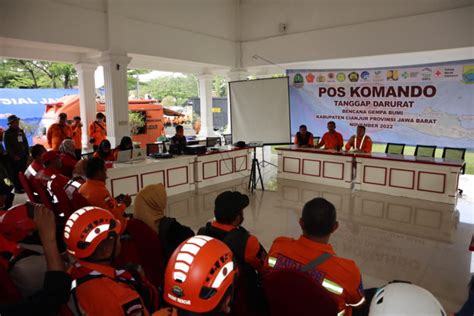 Bupati Cianjur Tetapkan Status Tanggap Darurat Bencana Gempa Bumi