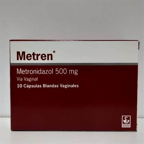 Medicina Metren Ovulo Mg X Sihay