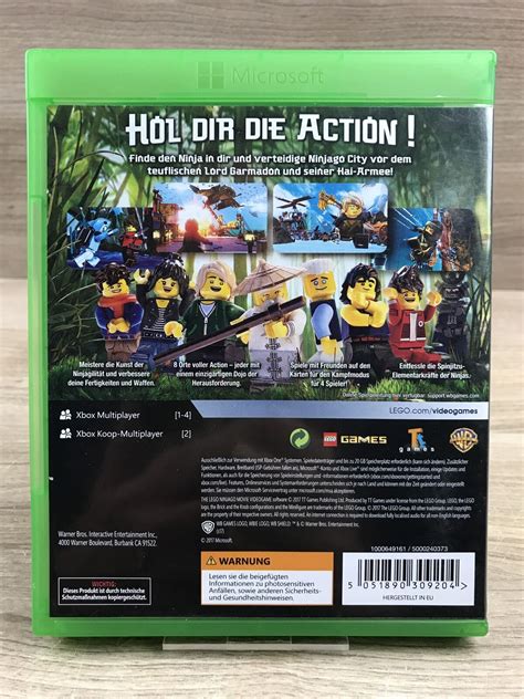 Xbox One Spiel Lego The Ninjago Movie Videogame B Ebay