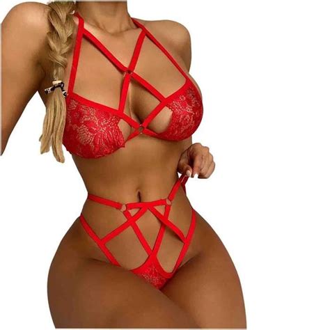 Femmes Lingerie Corset Sans Dentelle Fil Intimes V Tements De Nuit Sous