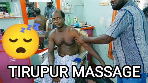 Asmr ️ Saloon And Massage My Brother Massage Tirupur Saloon Youtube