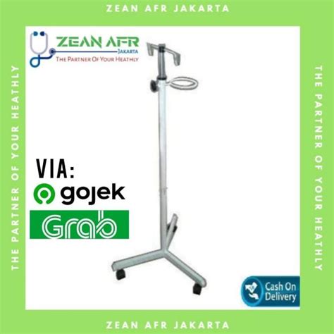 Jual Tiang Infus Kaki Roda Standar Standard Infus Shopee Indonesia