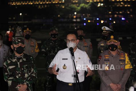 Anies Keluarkan Instruksi Pengendalian Covid Usai Lebaran Republika