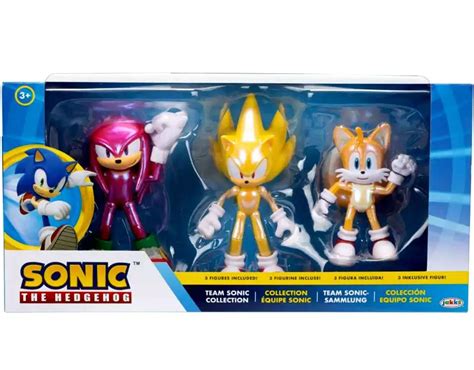 Sonic The Hedgehog Team Sonic Collection Super Sonic Tails Knuckles