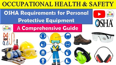 Osha Requirements For Personal Protective Equipment Ppe A Comprehensive