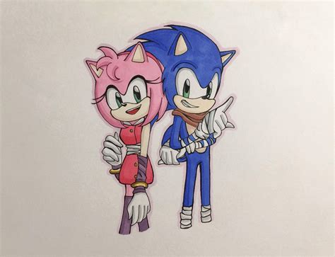 𝐒𝐨𝐧𝐢𝐜 𝐗 𝐀𝐦𝐲 𝐒𝐨𝐧𝐚𝐦𝐲 𝐃𝐫𝐚𝐰𝐢𝐧𝐠 Sonic FR Amino