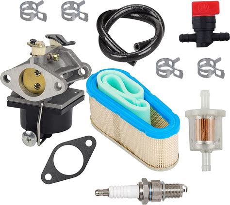 Hifrom Carburetor Air Filter Spark Plug Fuel Filter Kit Compatible With Tecumseh