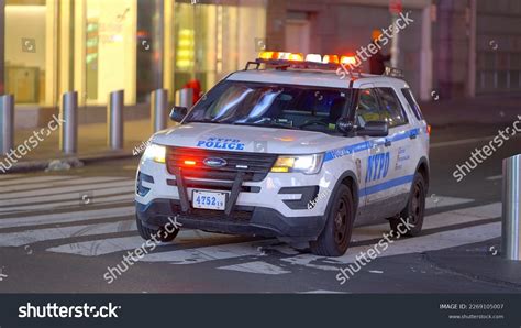 Nypd New York Police Car On Stock Photo 2269105007 | Shutterstock