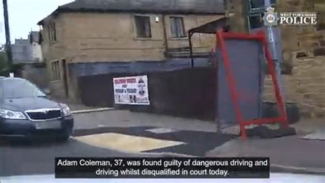 Watch The Moment Banned Bradford Driver Rammed By Police In Rush Hour