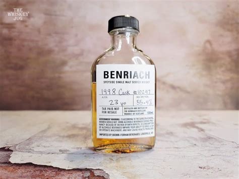 BenRiach 23 Years 1998 Cask 10297 Review The Whiskey Jug