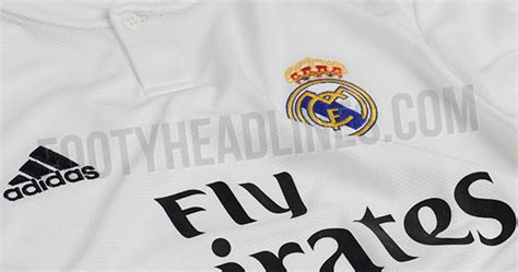 Best Pictures Yet Real Madrid 18 19 Home Kit Leaked Footy Headlines