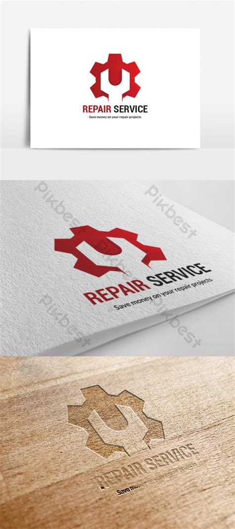 Repair Service Logo | EPS Free Download - Pikbest