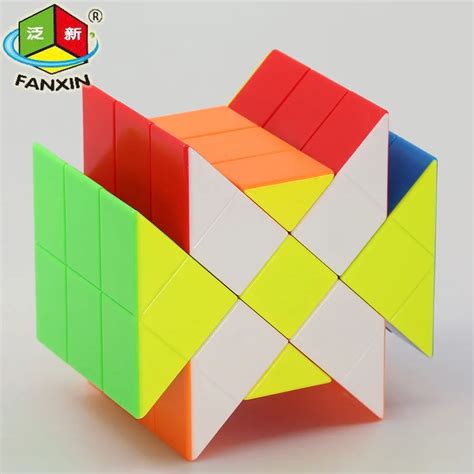 Fanxin Rompecabezas Elongate Fisher Cube Cross Brick Cubos M Gicos De