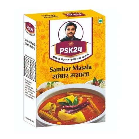 Psk Sambhar Masala Packaging Size G At Rs Pack In Pune Id