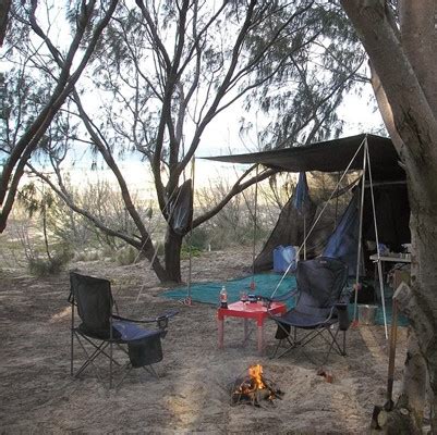 Main Beach Camping Grounds, North Stradbroke Island Qld