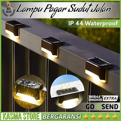 Promo LAMPU HIAS PAGAR TAMAN JALAN TANGGA TENAGA SURYA SOLAR CELL