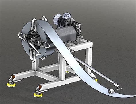 Размотчик для штрипса - Чертежи, 3D Модели, Проекты, Станки и инструменты