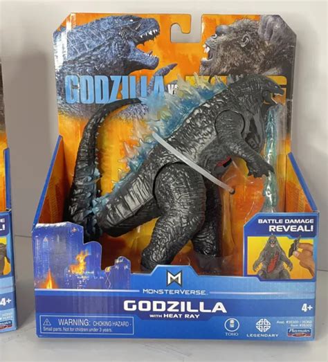 Godzilla Vs Kong Godzilla With Heat Ray Playmates Monsterverse Action