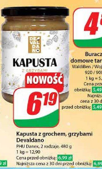 Kapusta Z Grochem Devaldano Cena Promocje Opinie Sklep Blix