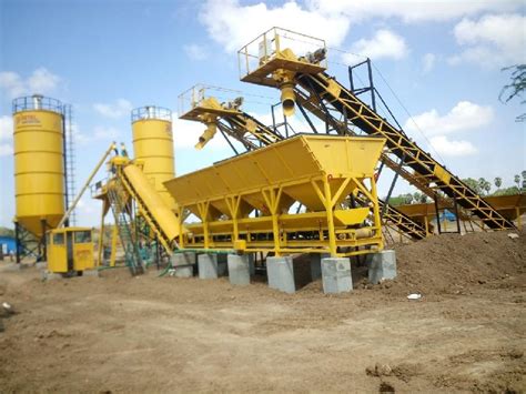 Stationary Concrete Batching Plant Rmc At Best Price In Mahesana