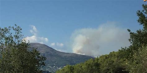 VIDEO 80 Hectares Partent En Feu Au Col De Vence Nice Matin