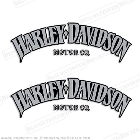 Harley Davidson Tank Decals – Motorcylce