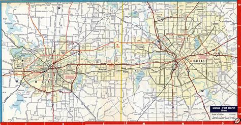 Dallas Fort Worth Toll Roads Map