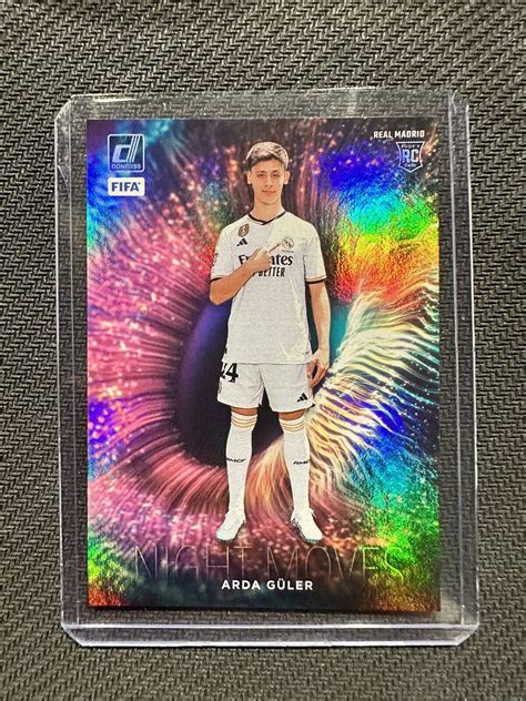 Donruss Soccer Fifa Arda Guler Rc Rookie Night Moves Case